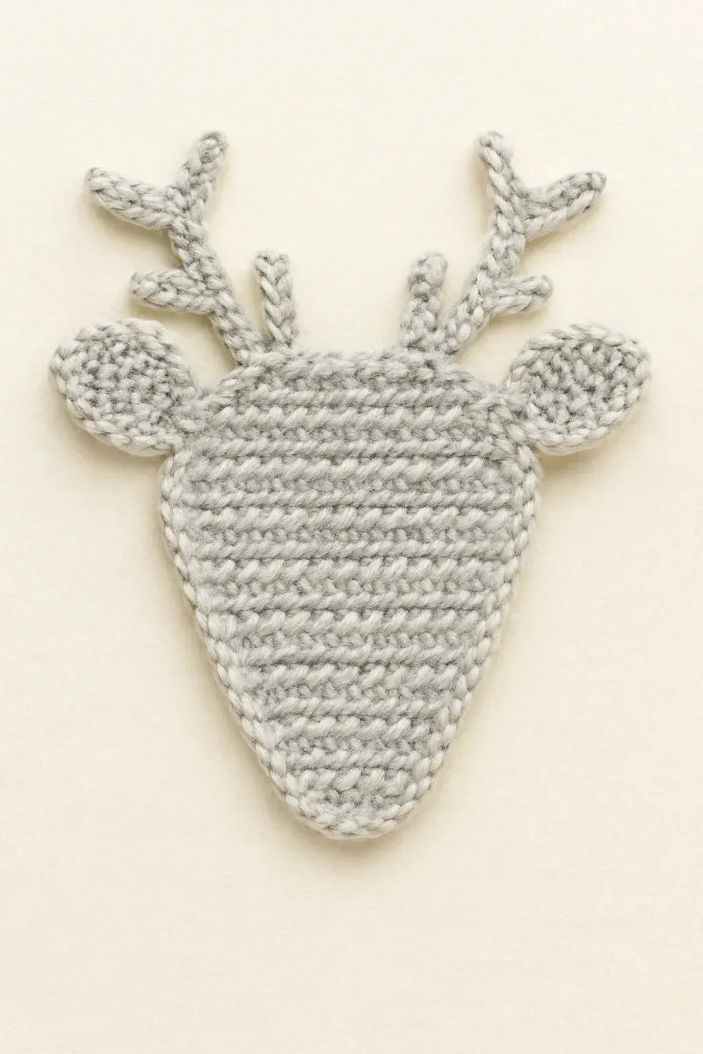 Stag Applique Modèle au Crochet – Téléchargement PDF Instantané