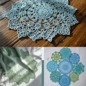 Caminho de Mesa / Centro de Mesa em Crochê (Padrão PDF)