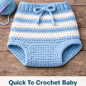 Quick To Crochet Baby Boy Soakers – Baby-Soakers Häkelmuster | PDF