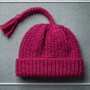 Loom Knit Melt the Ice Hat – Knitting Pattern | Instant PDF Download